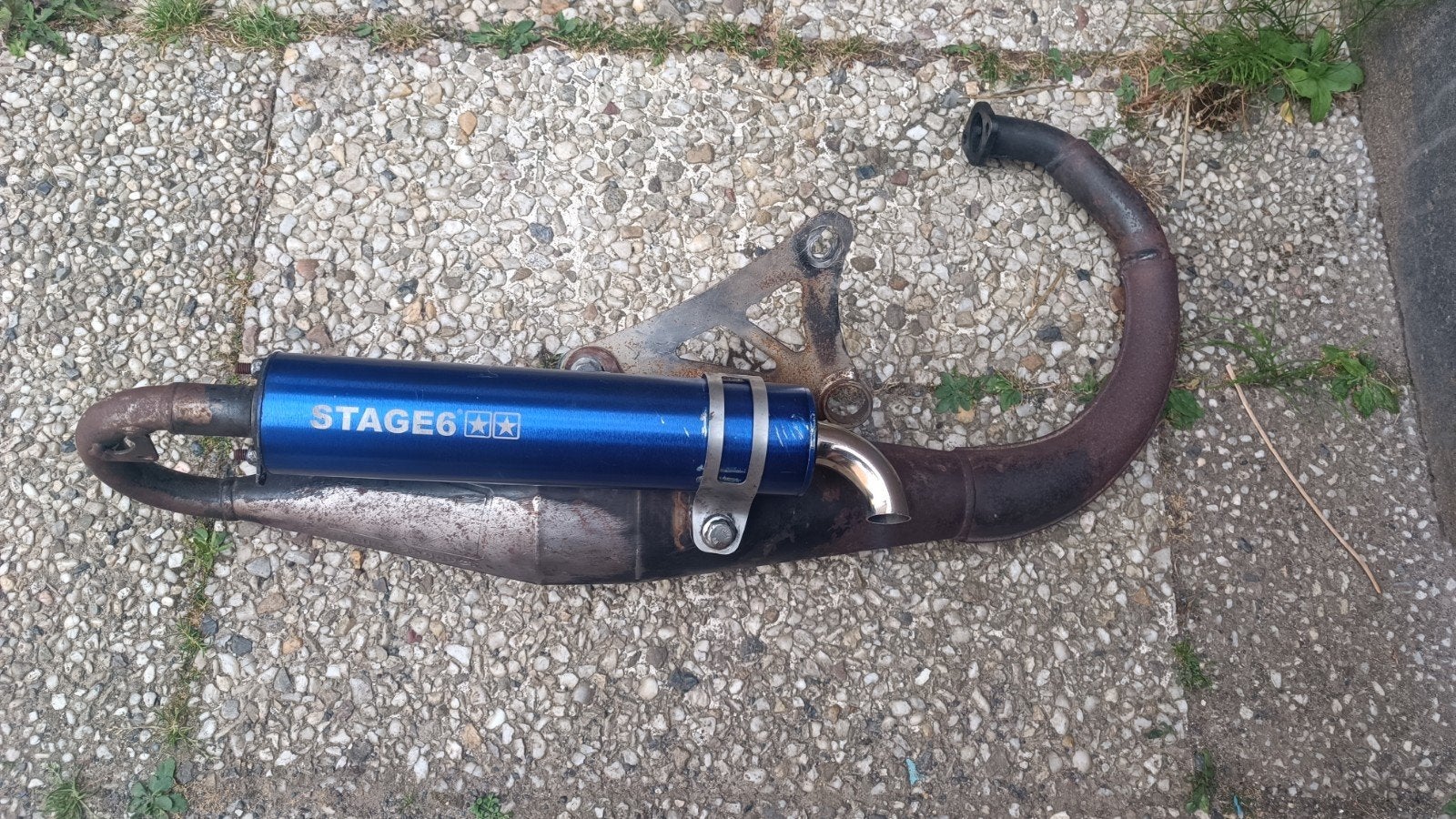 stage 6 mk2 minarelli verticaal uitlaat, Ophalen, Zo goed als nieuw, Stage 6