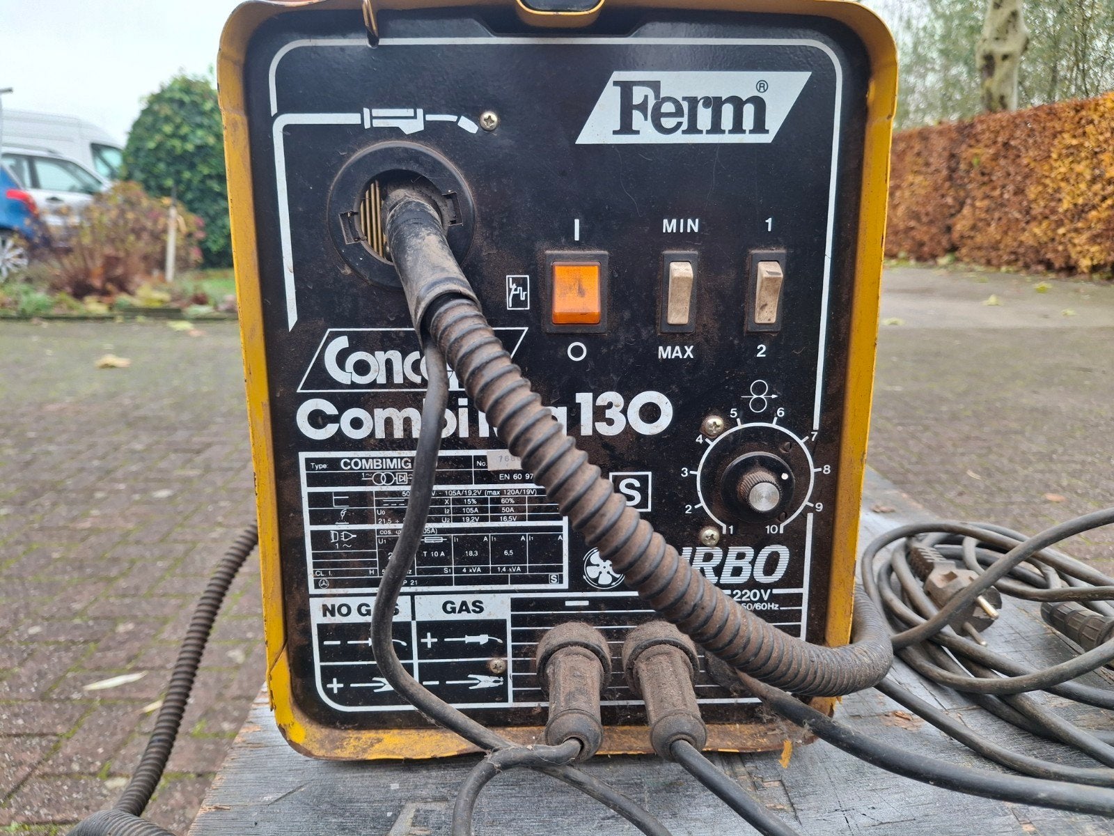 Ferm contimig 130, Doe-het-zelf en Verbouw, Gereedschap | Lasapparaten, Ophalen of Verzenden