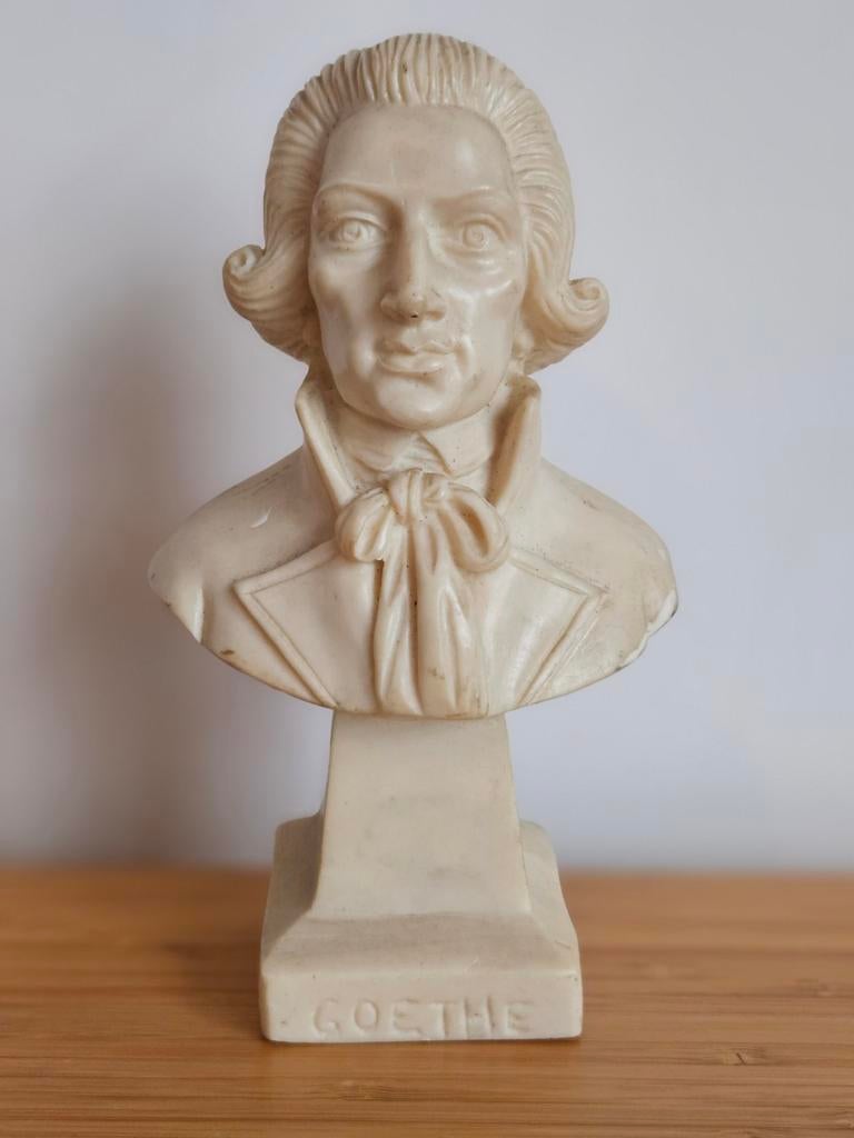 Klassieke buste van Goethe, Antiek en Kunst, Kunst | Beelden en Houtsnijwerken, Ophalen of Verzenden