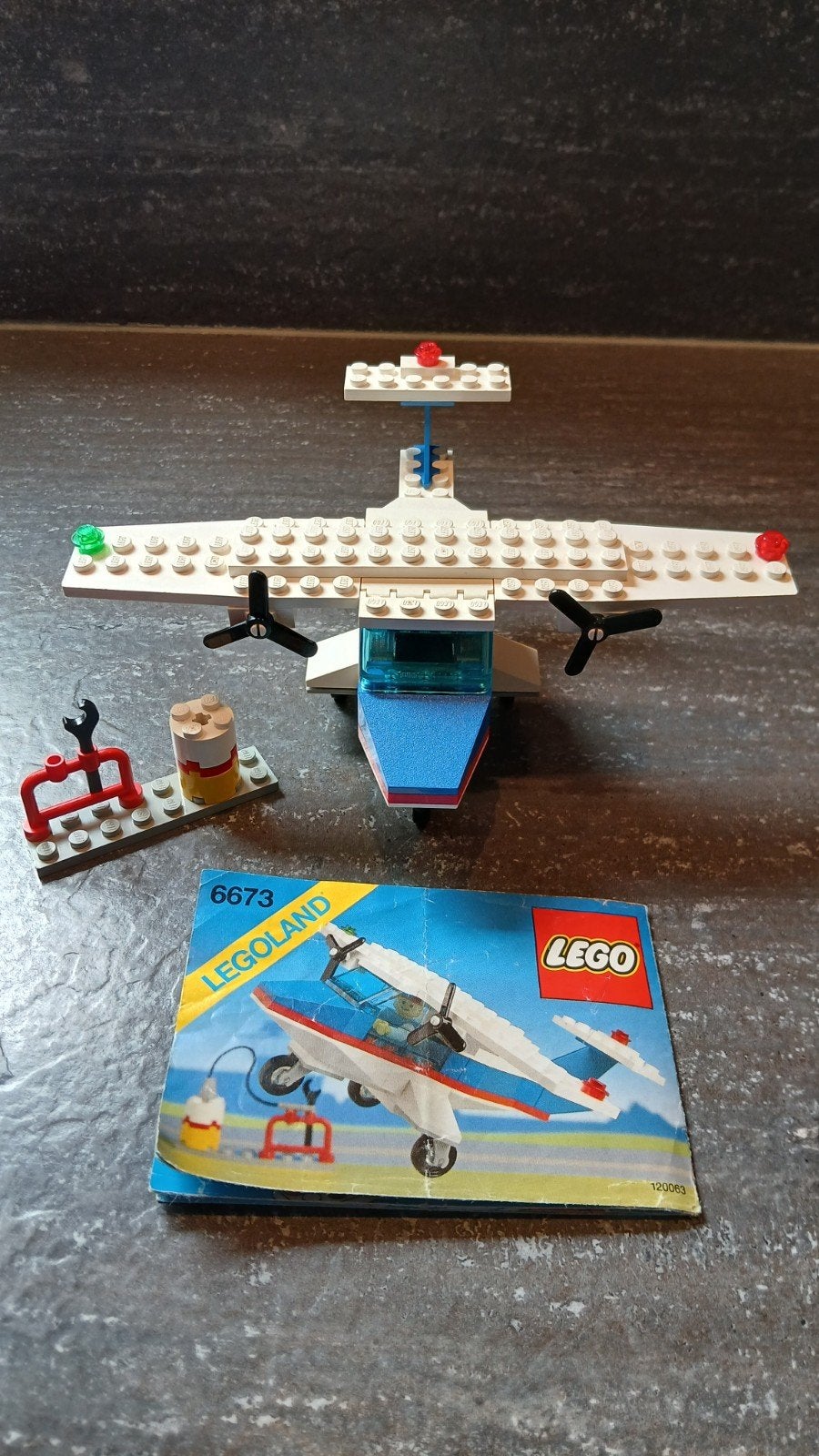 Lego 6673 Vliegtuig met instructies, Inclusief instructies, Lego, Ophalen of Verzenden, Zo goed als nieuw