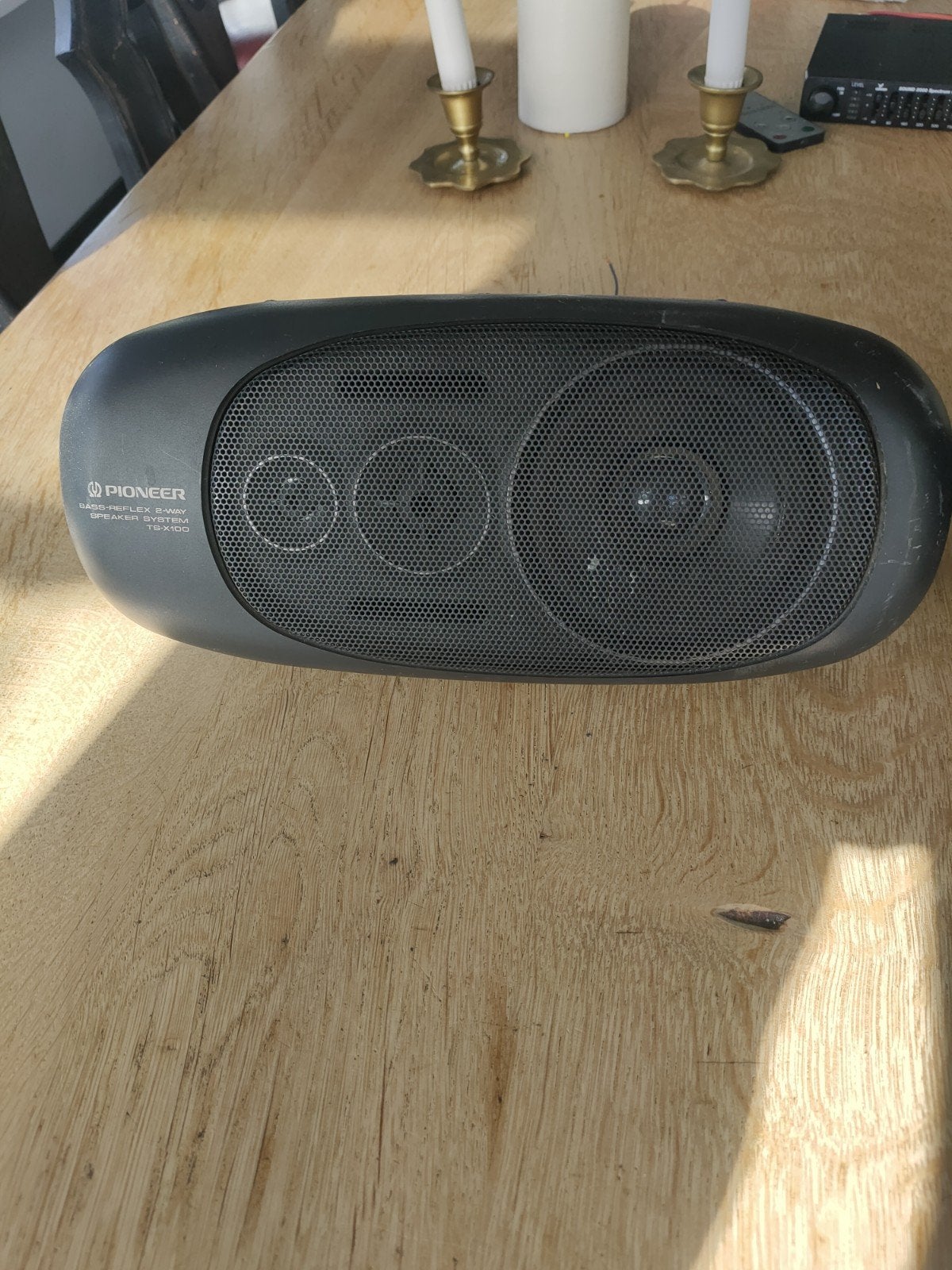 Pioneer TS-X100 Vintage Opbouw Speakers Auto, Auto diversen, Ophalen of Verzenden, Gebruikt