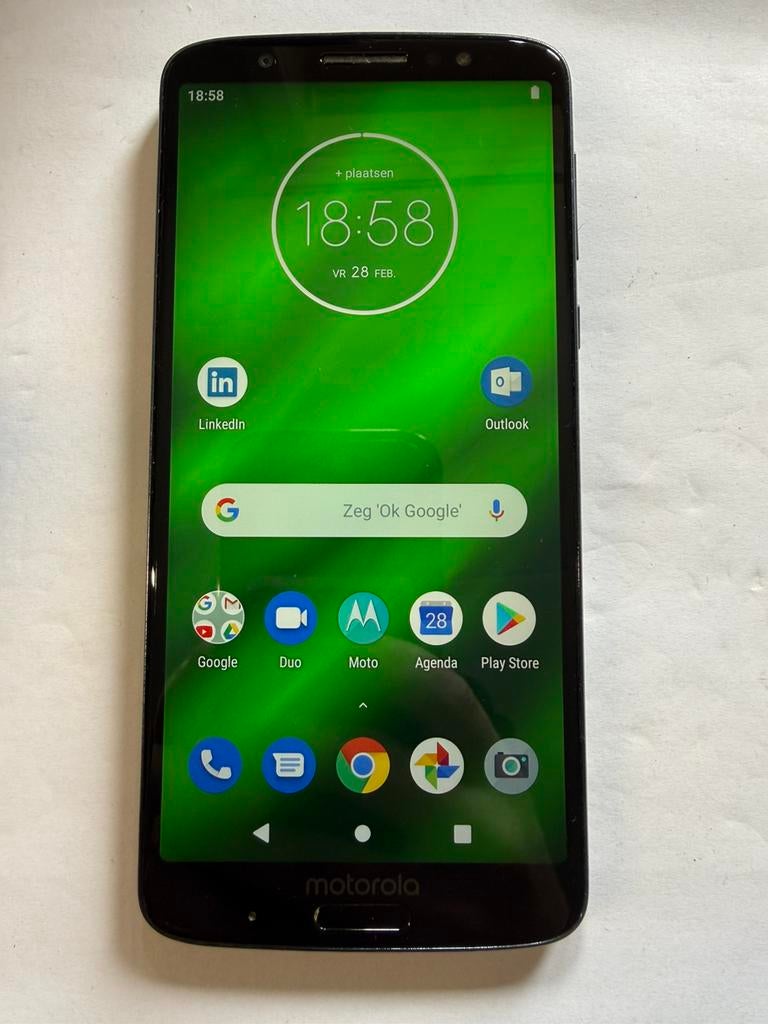 Motorola Moto G6 Plus, Overige modellen, Blauw, ., Touchscreen