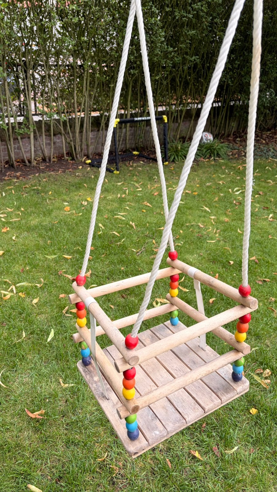 Dreumes en peuter schommel, Kinderen en Baby's, Speelgoed | Buiten | Speeltoestellen, Ophalen, Zo goed als nieuw, Schommel