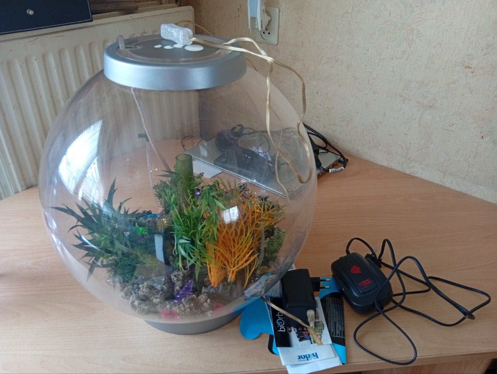 Biorb 60, Dieren en Toebehoren, Vissen | Aquaria en Toebehoren, Ophalen, Zo goed als nieuw, Leeg aquarium