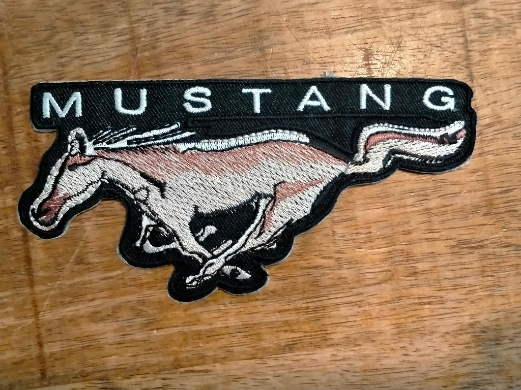 Ford Mustang paard paarden auto automerk logo patch embleem, Verzenden, Nieuw, Overige typen