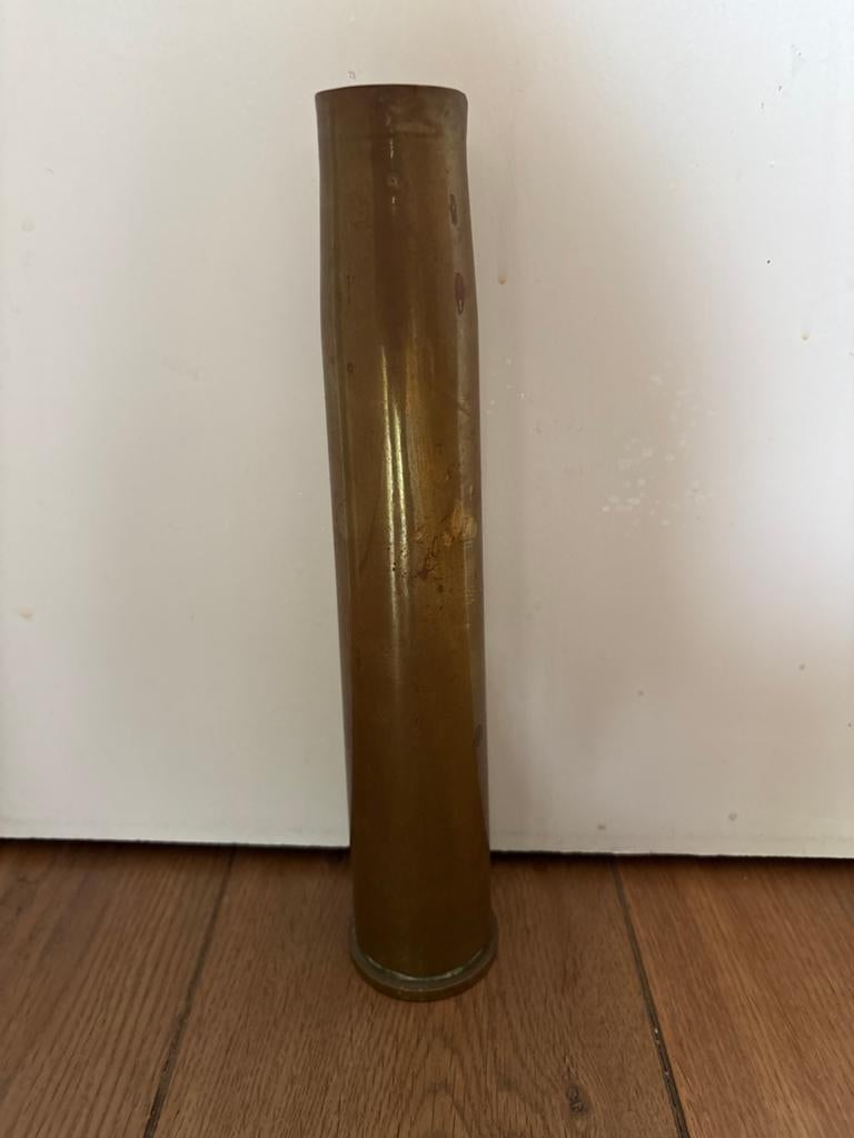 Grote messing granaat huls 1944, Ophalen, Overige soorten, Overige gebieden, Hulzen of Bodemvondsten