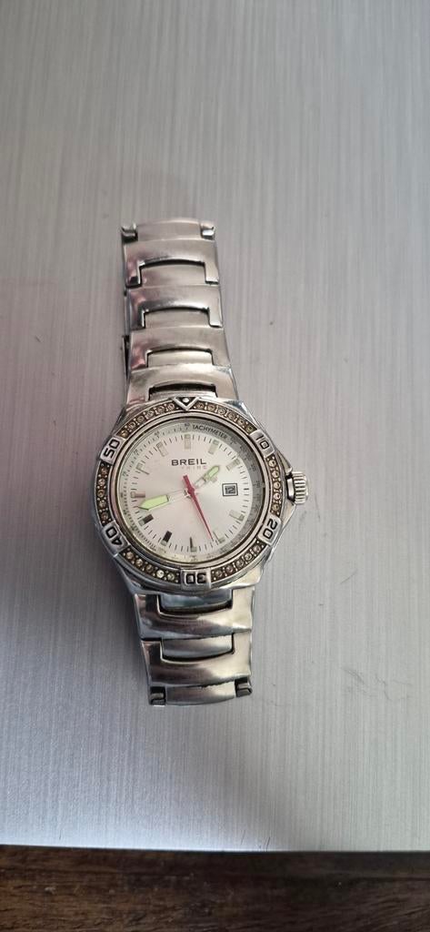 Dames Breil Horloge - Nieuwe Batterij Nodig, Sieraden, Tassen en Uiterlijk, Horloges | Dames, Ophalen, Staal, Gebruikt, Staal