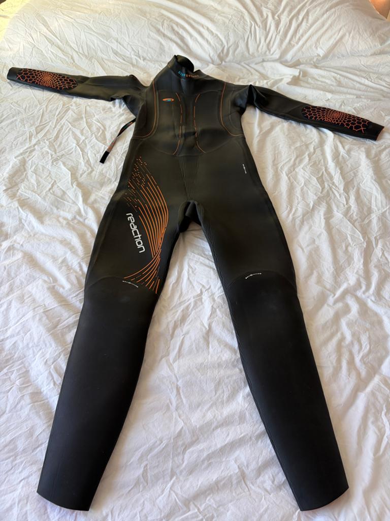 Wetsuit triathlon Blueseventy Reaction Large, Ophalen, Gebruikt, Heer, Wetsuit