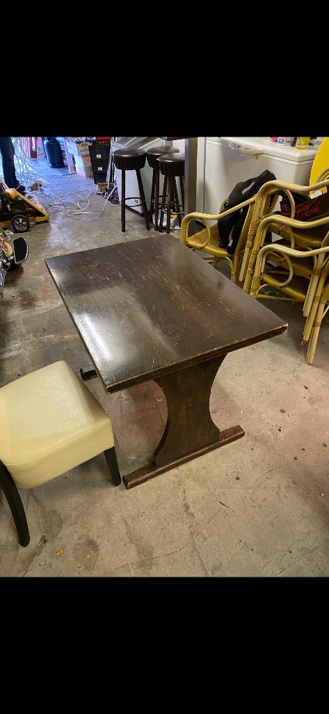 Cafe tafels 5 stuks, Huis en Inrichting, Tafels | Statafels, Ophalen, Gebruikt