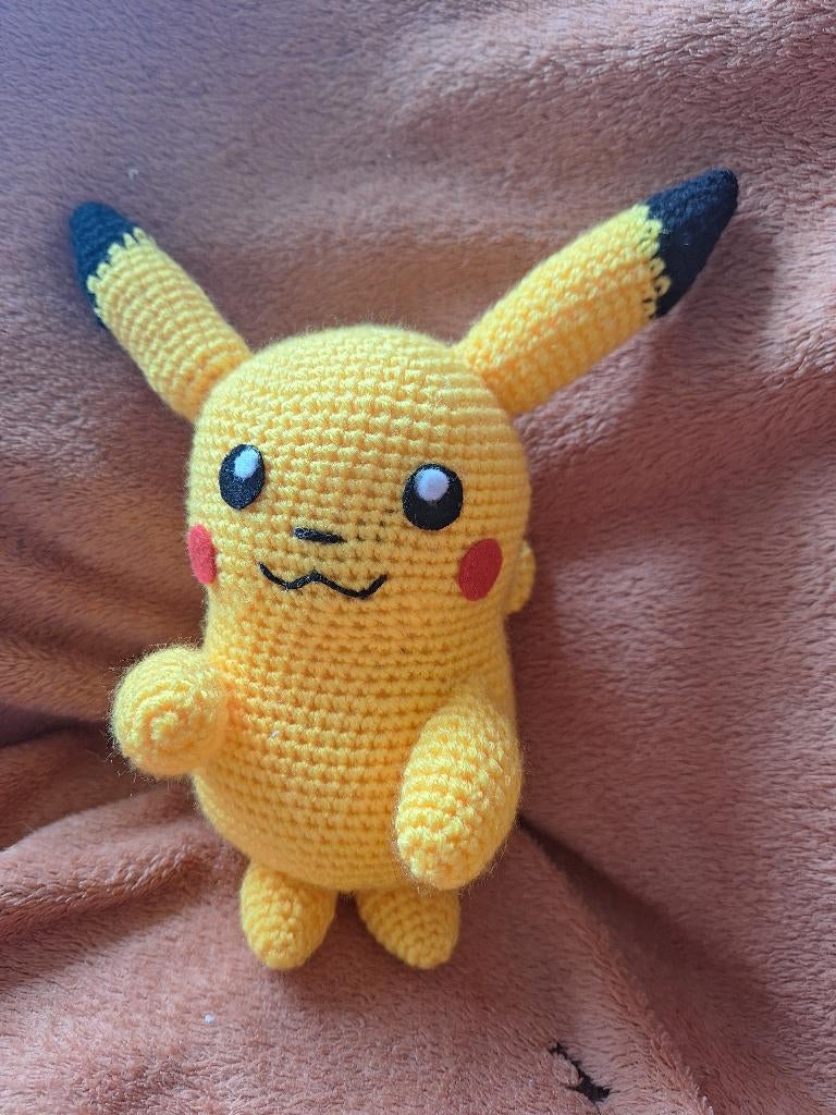 POkemon pikachu gehaakt, Ophalen of Verzenden, Nieuw, Overige typen