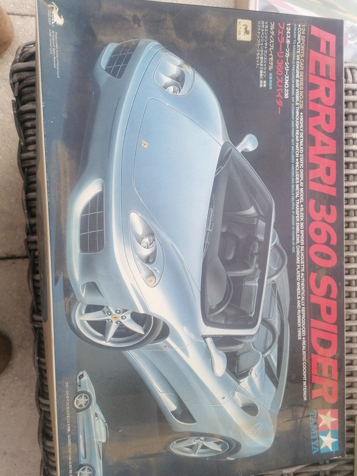Ferrari 360 Spider Modelauto, Ophalen of Verzenden, Groter dan 1:32, Auto