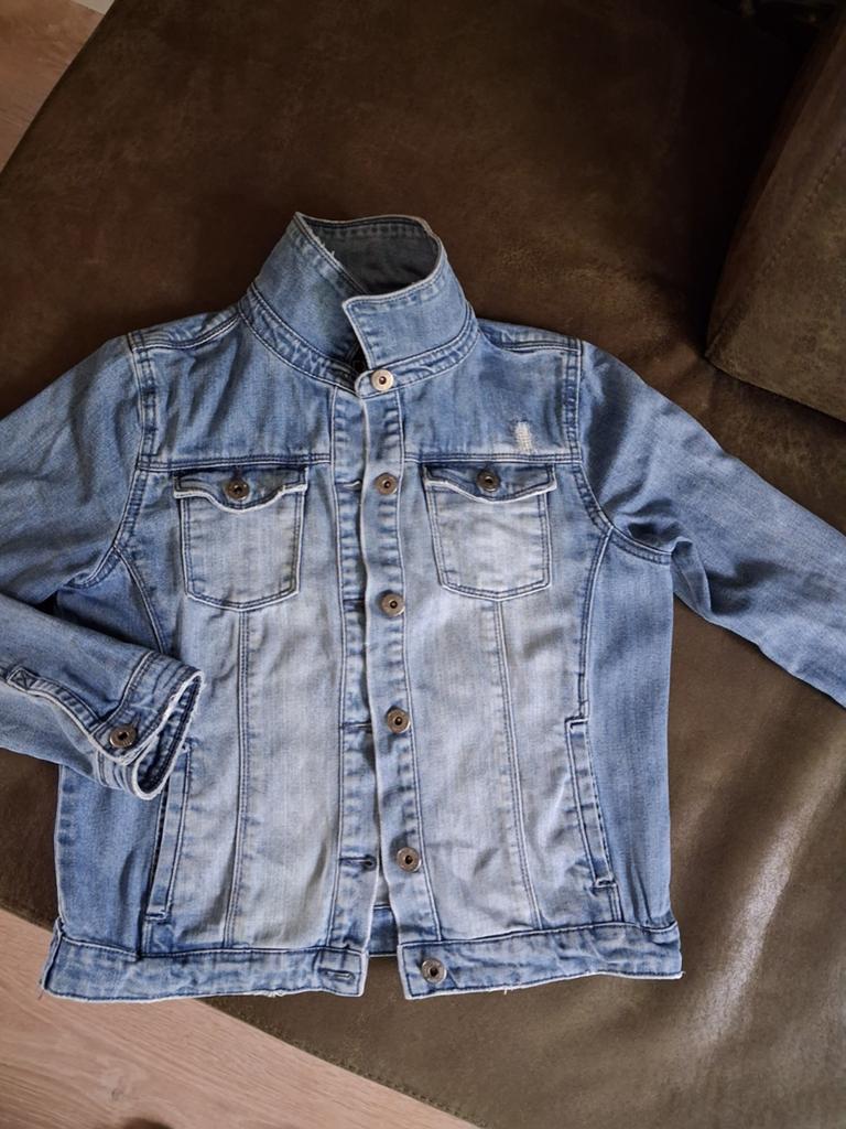 Lev spijkerjasje maat XS, Kleding | Dames, Jassen | Zomer, Ophalen, Blauw, Lev, Zo goed als nieuw