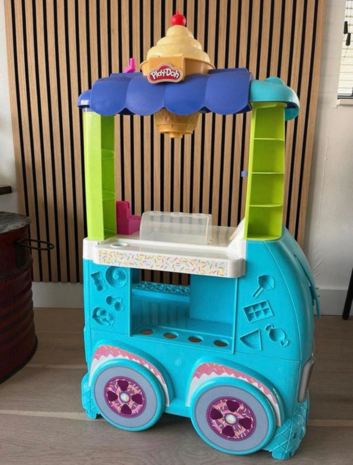 Playdoh ijswagen, Ophalen, Zo goed als nieuw