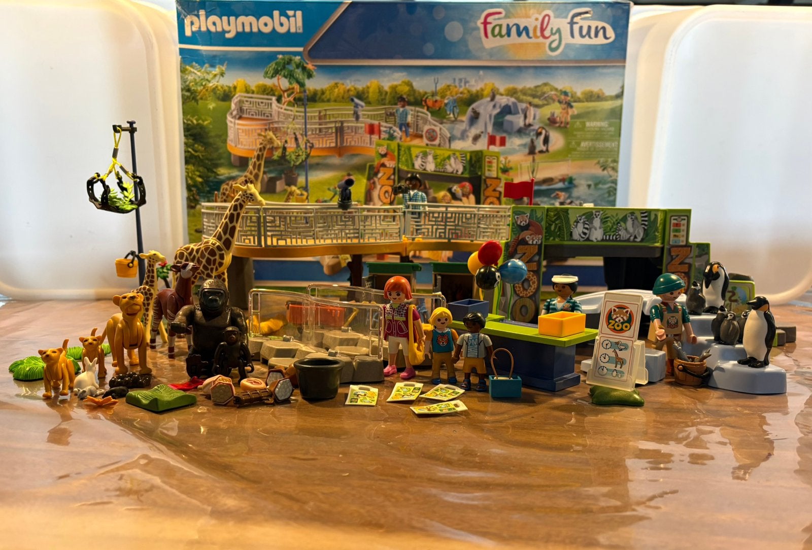 Playmobile 70341 dierentuin, Kinderen en Baby's, Speelgoed | Playmobil, Ophalen of Verzenden, Gebruikt, Complete set