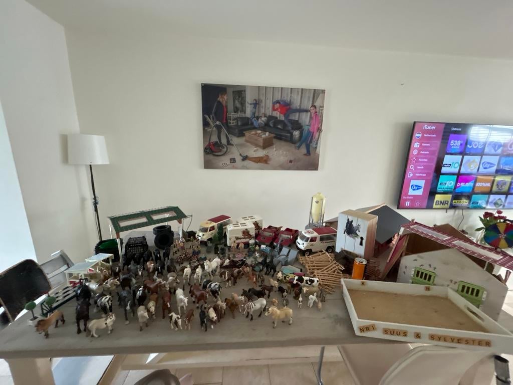 zeer veel schleich met paarden, spullen, autos, Ophalen of Verzenden