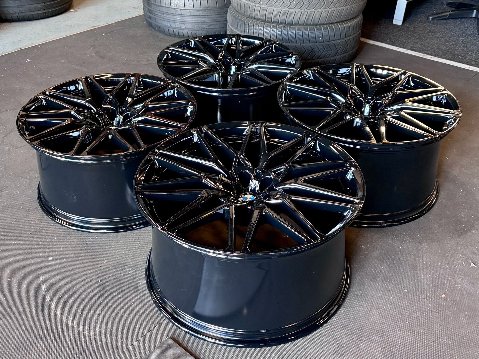 Originele 21 / 22 inch BMW 818M velgen X5M X6M F95 F96, Gebruikt, Velg(en), -, -