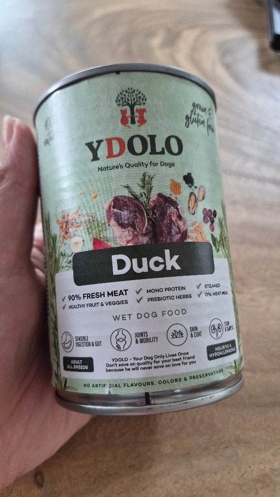 Ydolo natvoer Duck, Dieren en Toebehoren, Dierenvoeding, Ophalen of Verzenden, Hond