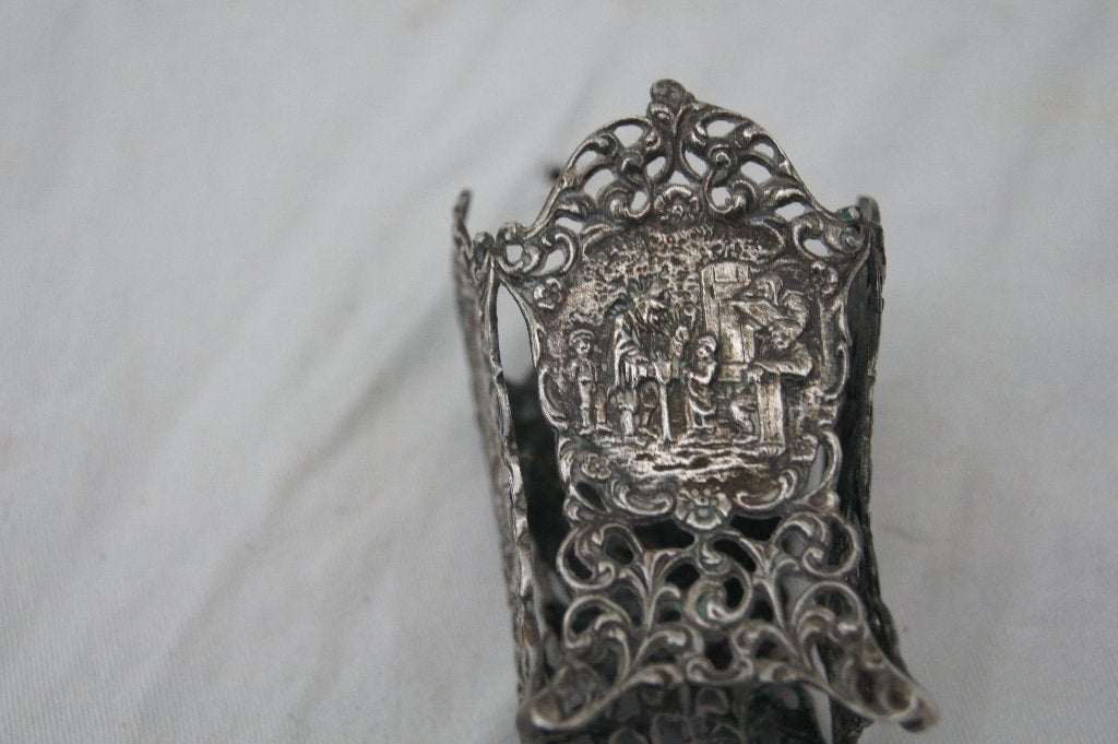 Maggifles houder met relief, Ophalen of Verzenden