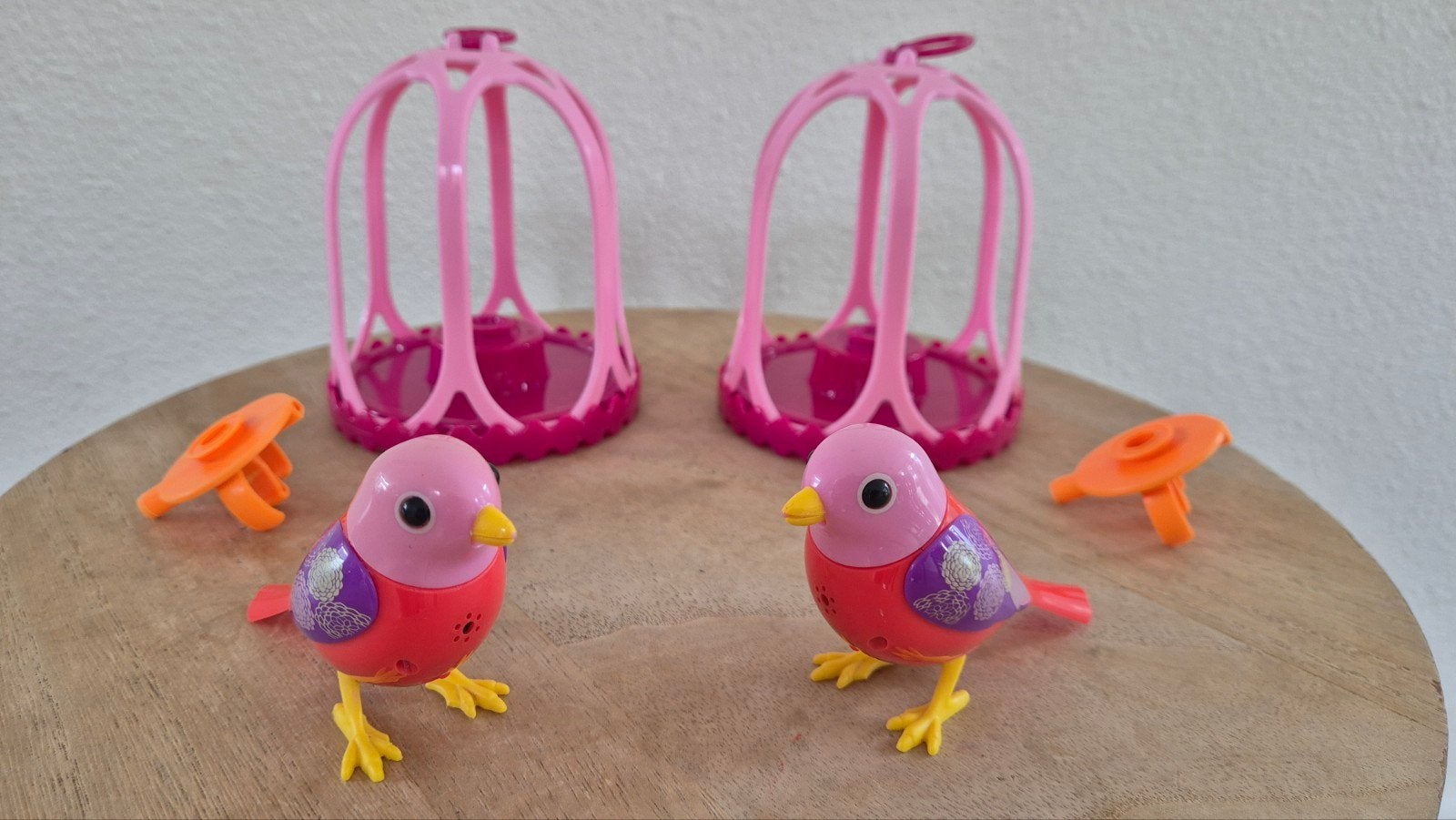 Silverlit DigiBirds - 2 interactieve vogeltjes met kooi, Ophalen of Verzenden, Jongen of Meisje
