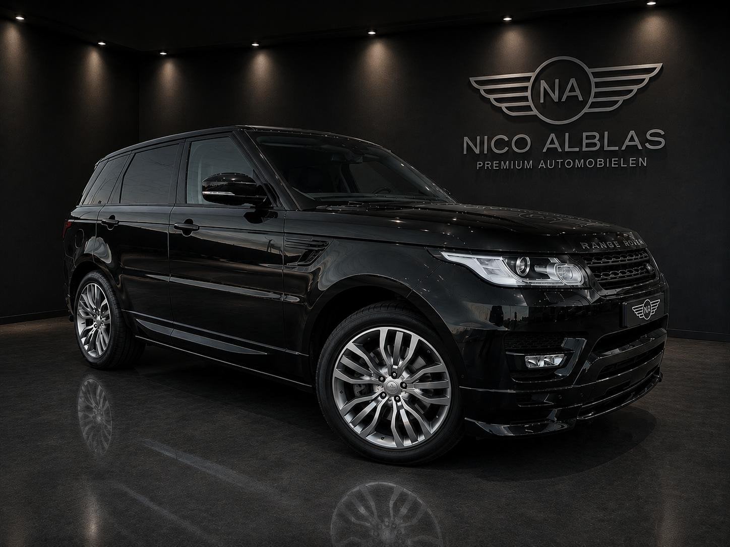 Land Rover Range Rover Sport 3.0 V6 SC HSE Black Edition 1e, Automaat, Dealer onderhouden, Gebruikt, Euro 6