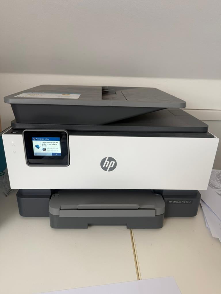 HP officejet pro9012, Computers en Software, Printers, Inkjetprinter, All-in-one, Ingebouwde Wi-Fi, Zo goed als nieuw