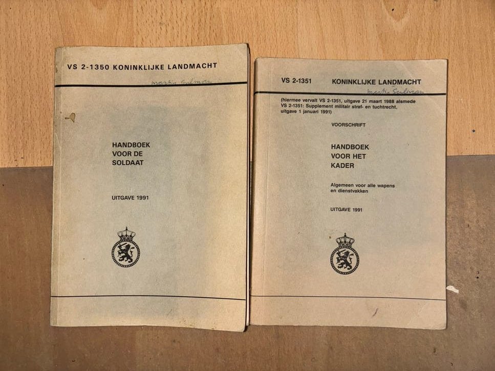 Handboek Soldaat en Kader Koninklijke Landmacht 1991, Verzenden, Landmacht, Nederland, Boek of Tijdschrift