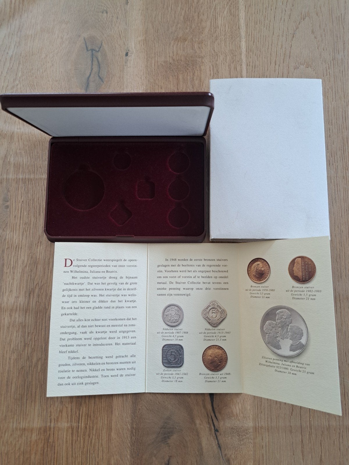 Lege cassette voor De Stuiver Collectie (1907-1994), Postzegels en Munten, Munten en Bankbiljetten | Toebehoren, Ophalen of Verzenden