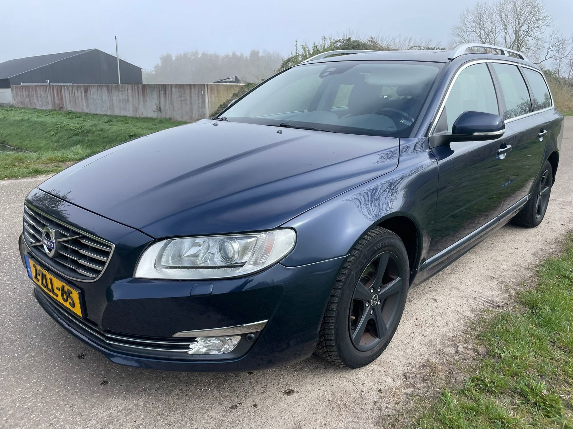 Volvo V70 2.0 D4 Summum, Auto's, Voorwielaandrijving, Euro 6, Blauw, Overige brandstoffen