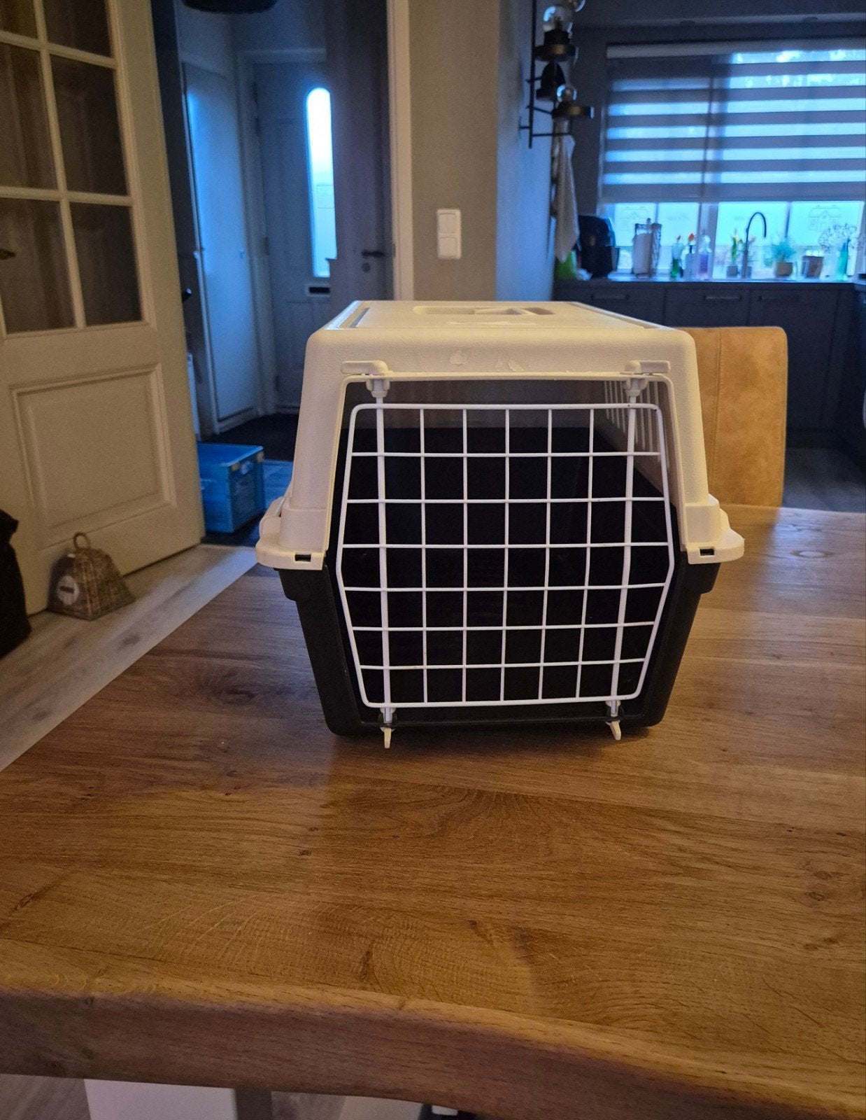 katten vervoers box, Dieren en Toebehoren, Ophalen, Zo goed als nieuw