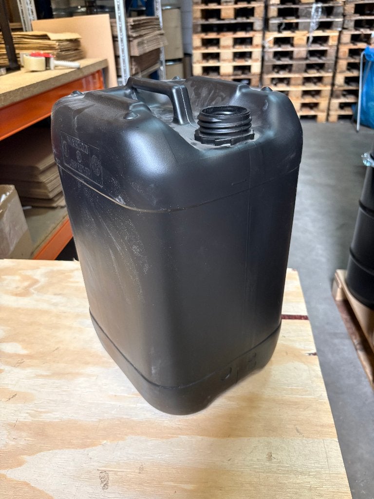 +- 25l jerrycan zwart - UN gekeurd 18 stuks, Tuin en Terras, Minder dan 75 liter, Ophalen, Nieuw, Kunststof
