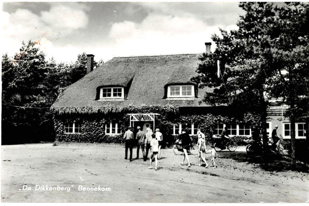 Bennekom (gld) de dikkenberg bennekom, verstuurd 1968, Verzenden, 1960 tot 1980, Gelopen, Gelderland