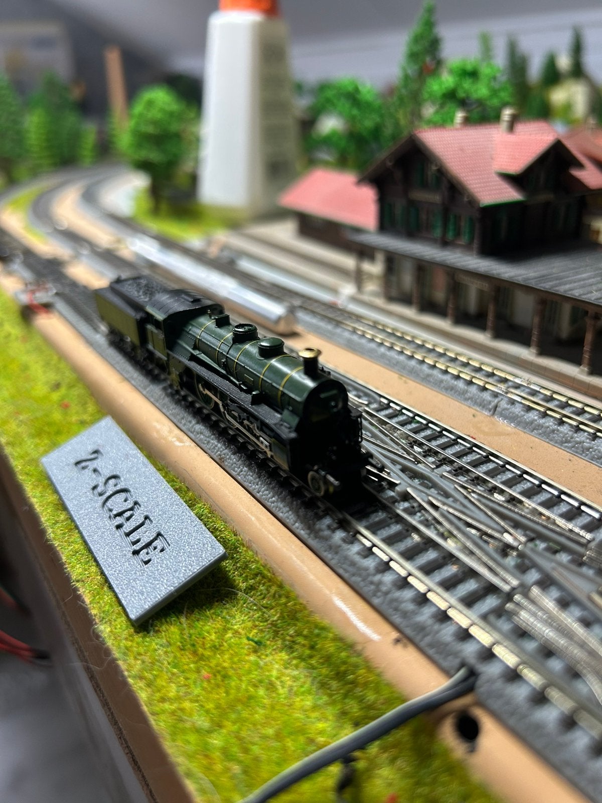 Marklin miniclub z spoor stoomlok k.bay.stb, Wisselstroom, Locomotief, Ophalen of Verzenden, Zo goed als nieuw