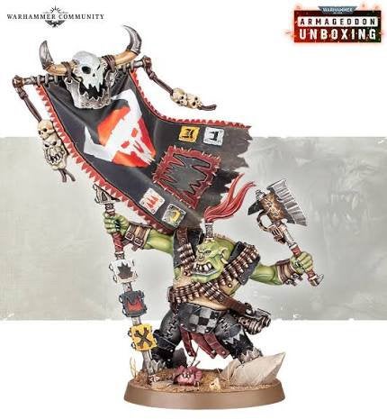 Ork Banner Nob, 11th Edition - New on Sprue -, Ophalen of Verzenden, Zo goed als nieuw