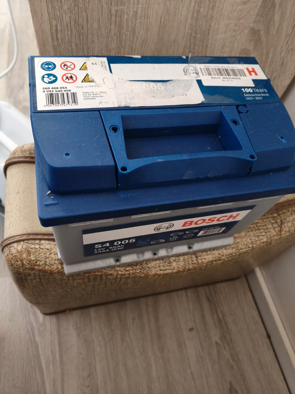 Tekoop een splinternieuwe Bosch auto accu  van 60Ah, Ophalen of Verzenden, Nieuw