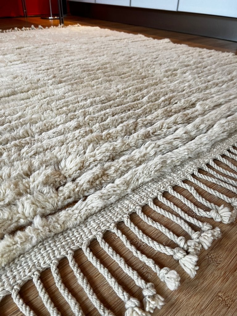 Nieuwe Berber vloerkleed – 160x197 cm, Ophalen, Beige, 150 tot 200 cm, Nieuw