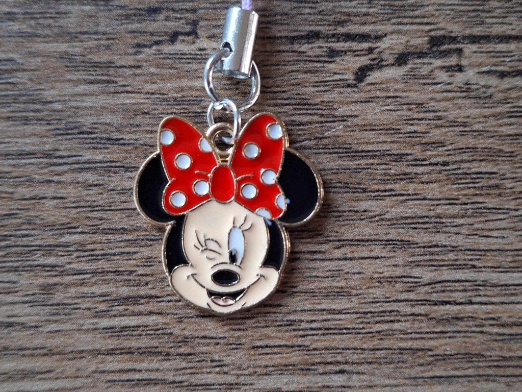 Telefoonhanger : Disney : Minnie Mouse !! 2, Info@keycharms.nl, Nieuw, Medemblik, Telefoonhanger of Accessoire
