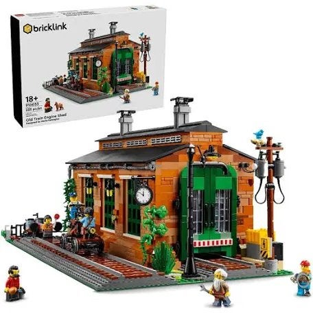 LEGO 910033 – Old Train Engine Shed | Exclusieve BrickLink, Ophalen of Verzenden, Nieuw, Overige merken