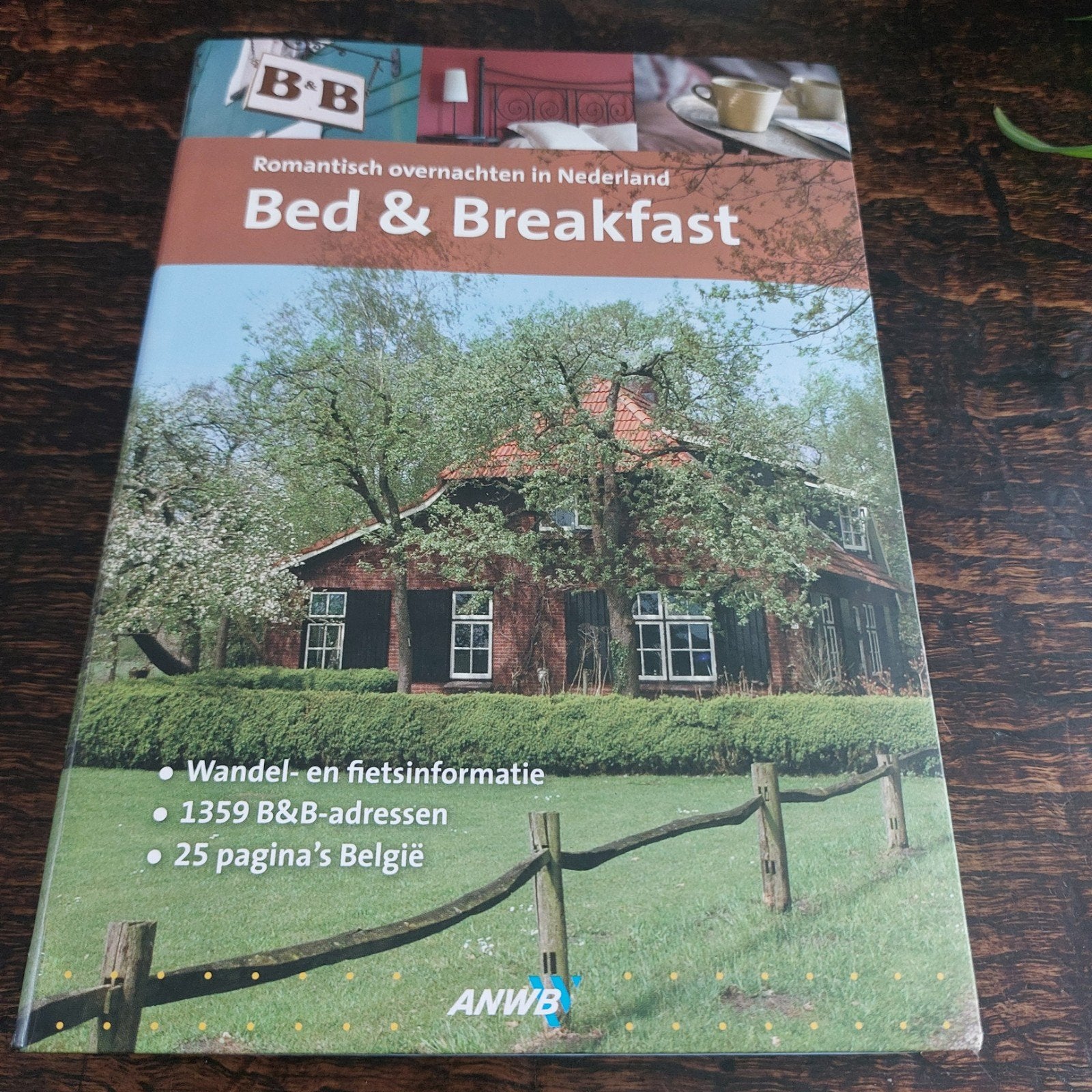 gids Bed & Breakfast ANWB in Nederland en België, Ophalen of Verzenden, Zo goed als nieuw