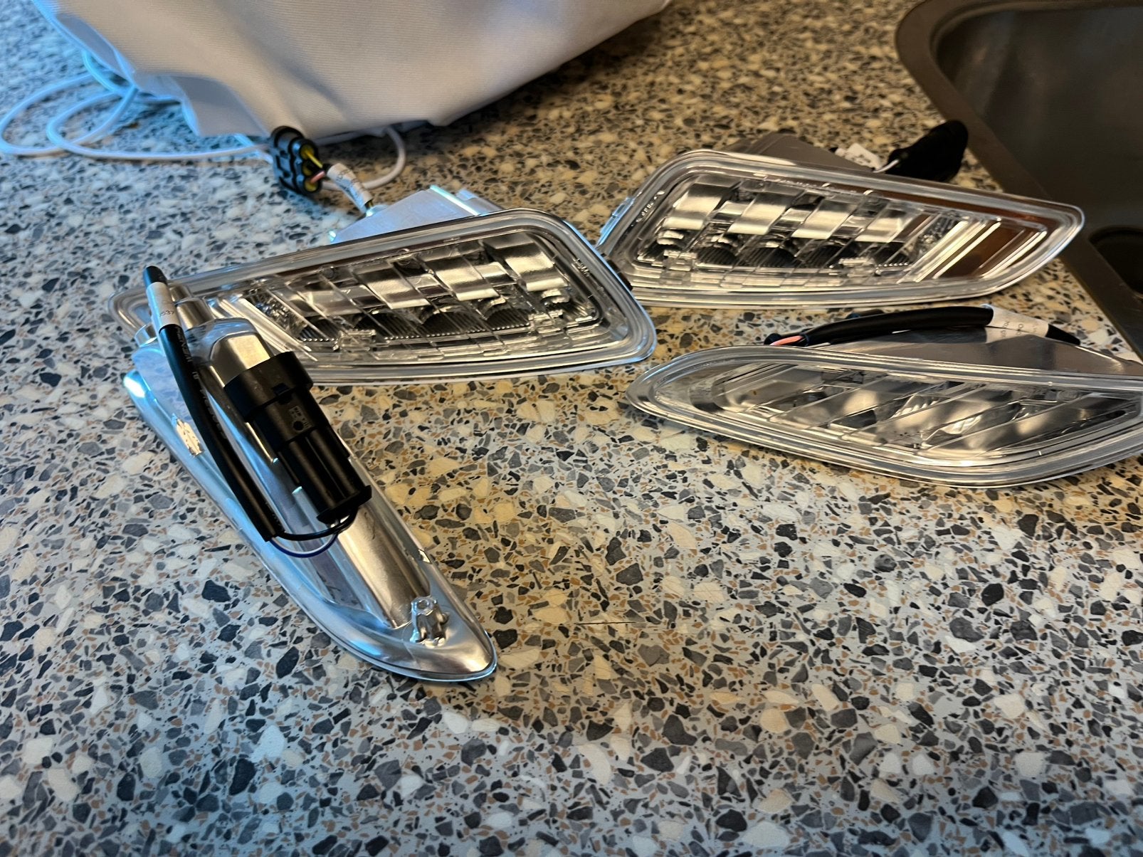 Knipperlicht set vespa sprint/primavera 2026 met dagrij  led, Ophalen, Nieuw