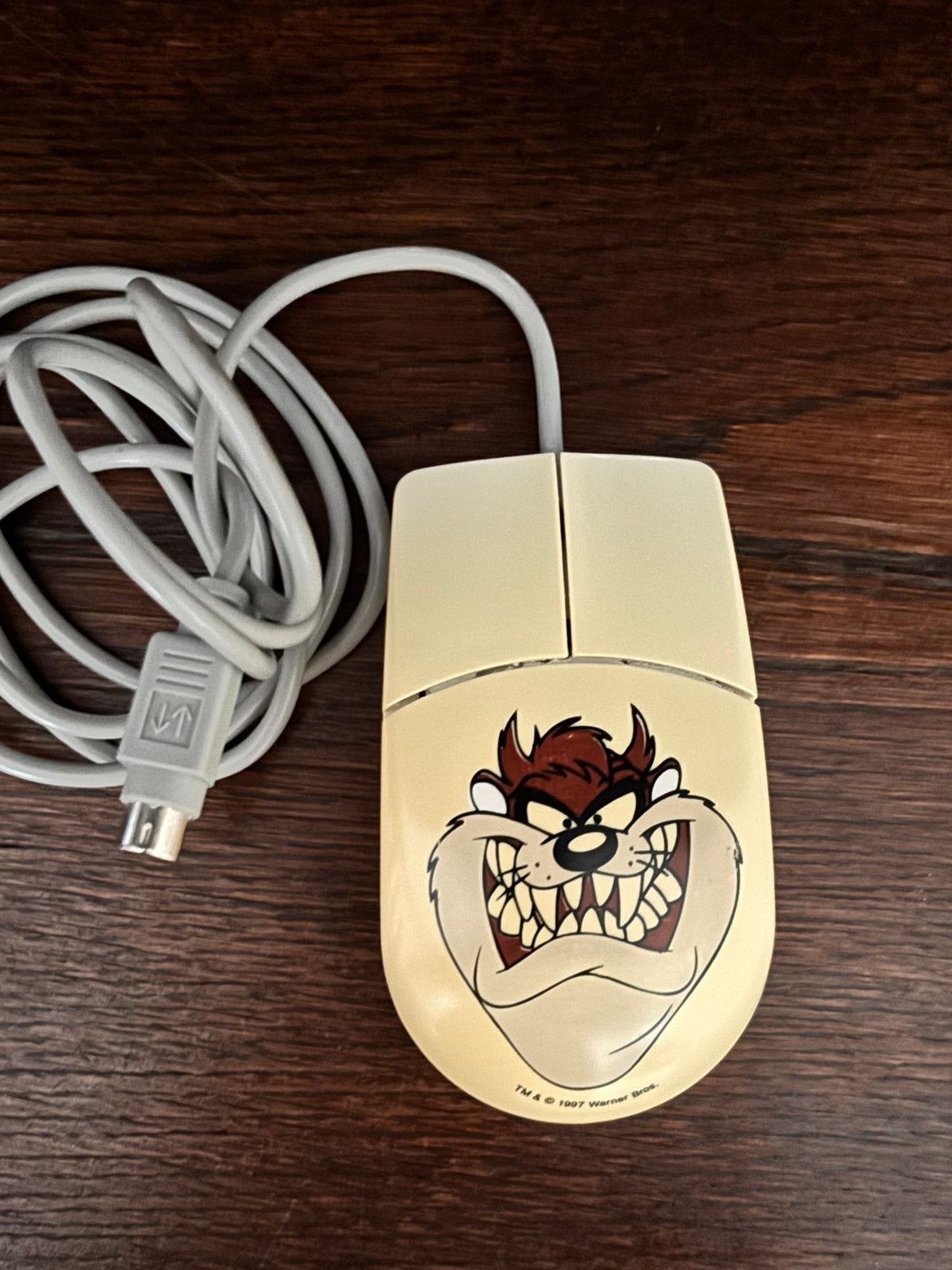 Warner Bros Tasmanian Devil 1997 PS2, Computers en Software, Muizen, Gebruikt, Muis, Rechtshandig, Bedraad, Ophalen of Verzenden