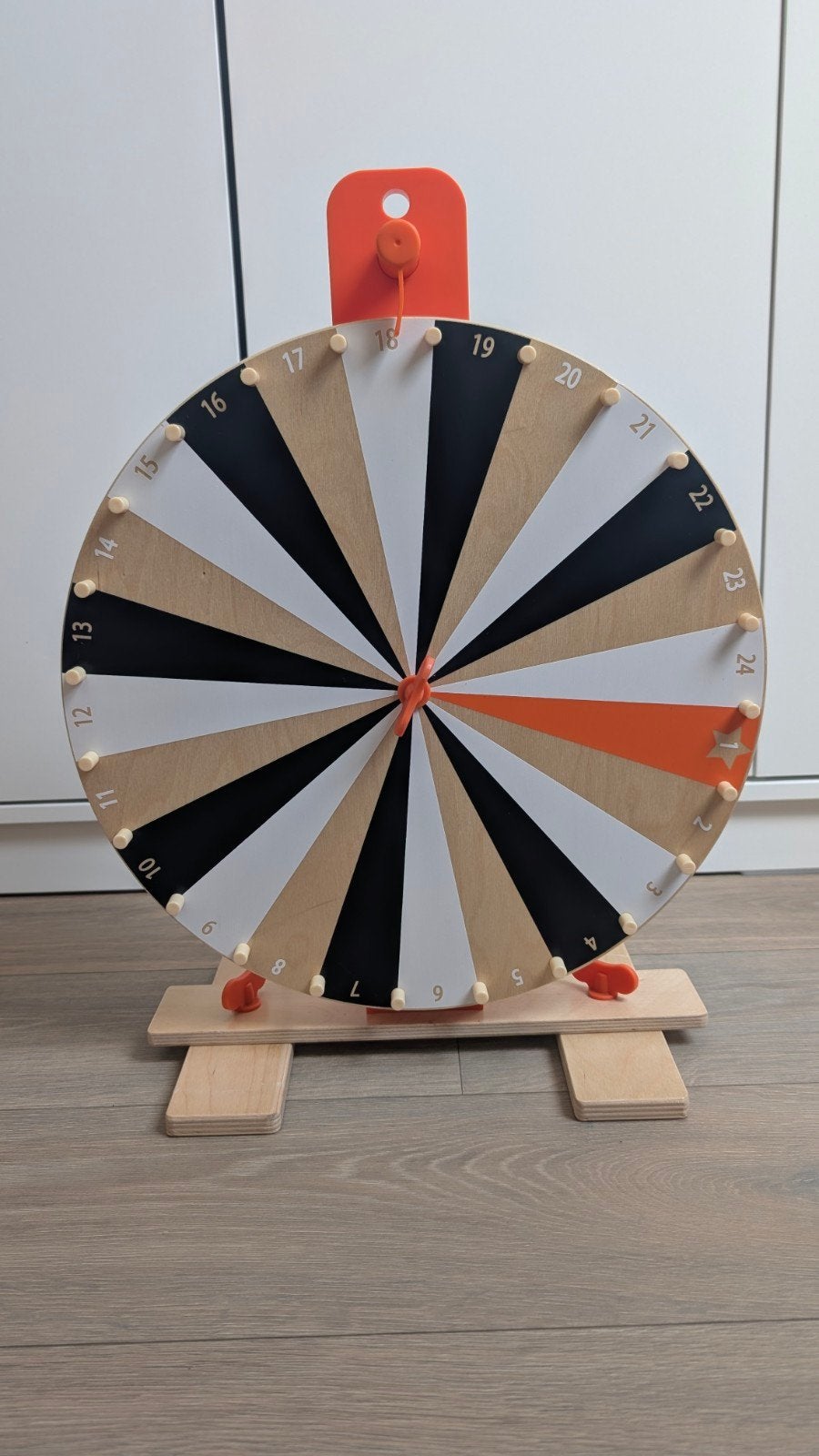 IKEA LUSTIGT Rad van Fortuin - Spel voor Kinderen, Ophalen of Verzenden, Zo goed als nieuw, Overige typen