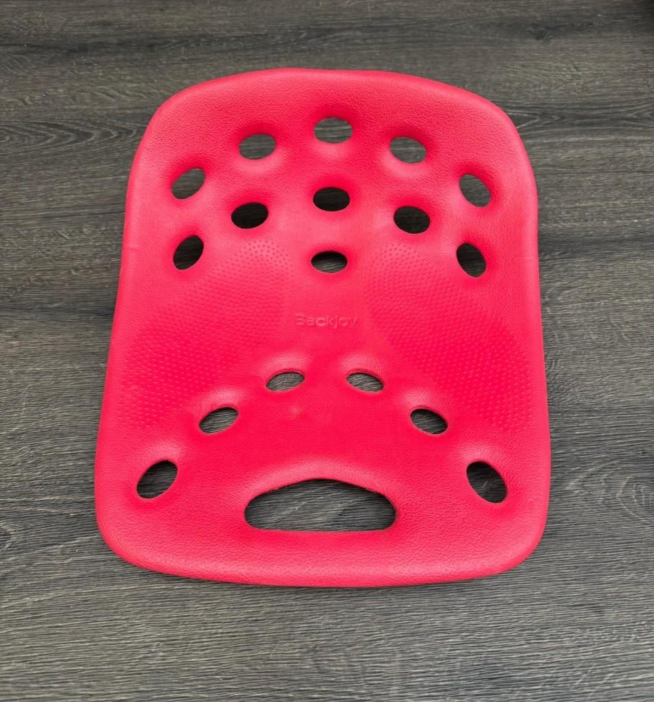 BackJoy zithoudingkussen – ergonomisch, rood, Sport en Fitness, Gezondheidsproducten en Wellness, Ophalen of Verzenden, Zo goed als nieuw
