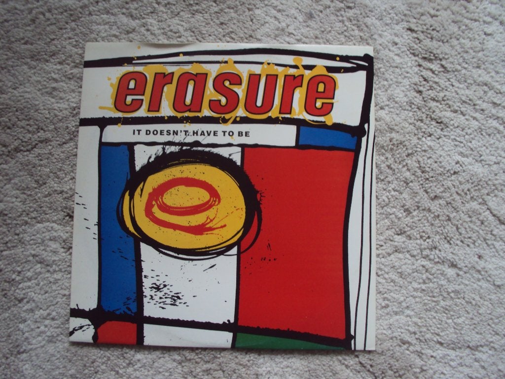 Erasure - It doesn't have to be (1987) (12 inch), Gebruikt, Ophalen of Verzenden, Dance en House, 12 inch