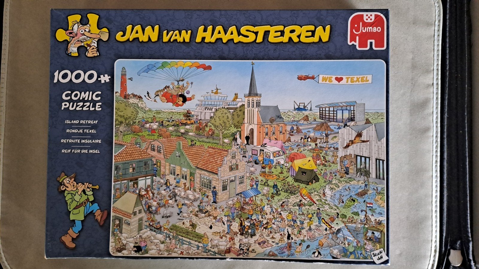 Van Haasteren - Rondje Texel, Ophalen, 500 t/m 1500 stukjes, Gebruikt, Legpuzzel