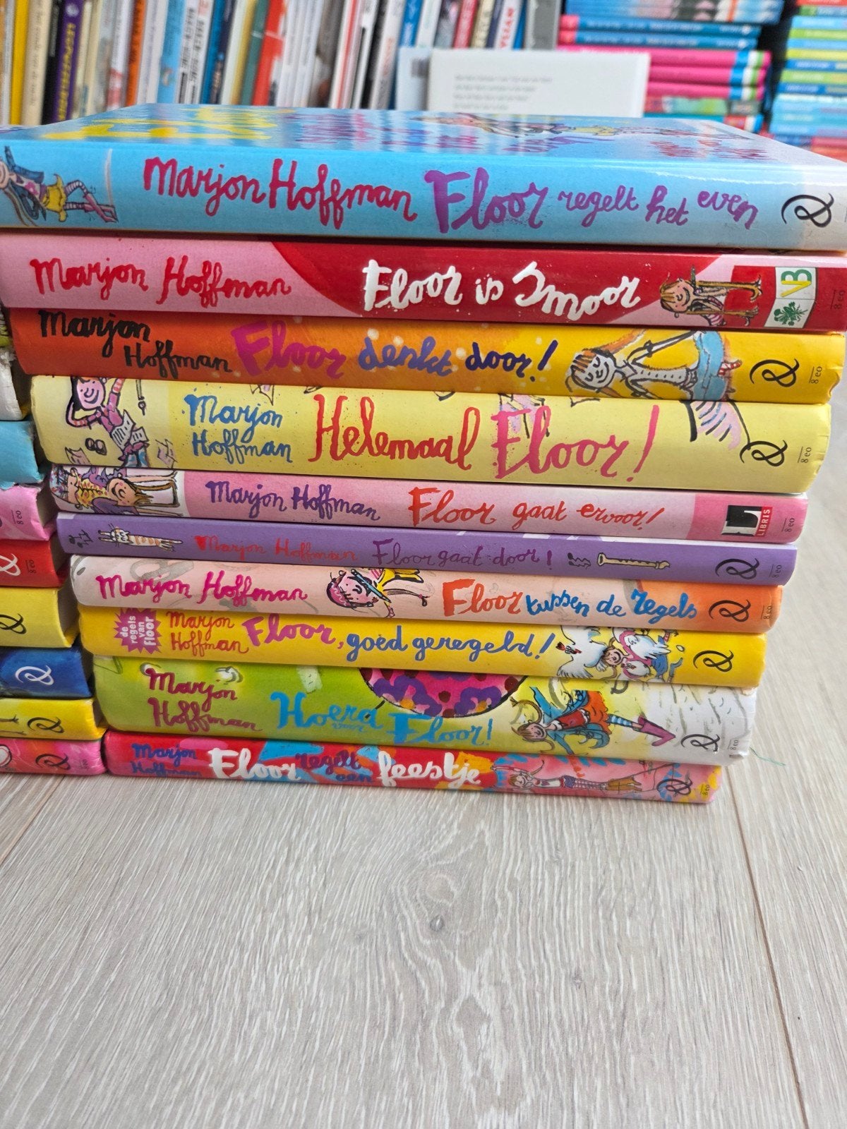 20x boeken - De regels van Floor / Marjon Hoffman, Ophalen of Verzenden, Gelezen
