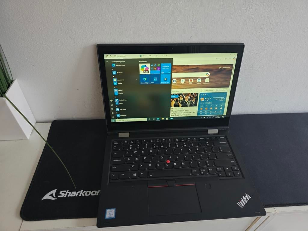 Lenovo Yoga 2-in-1 laptop met touchscreen en i5 processor, Computers en Software, Windows Laptops, Qwerty, Ophalen of Verzenden