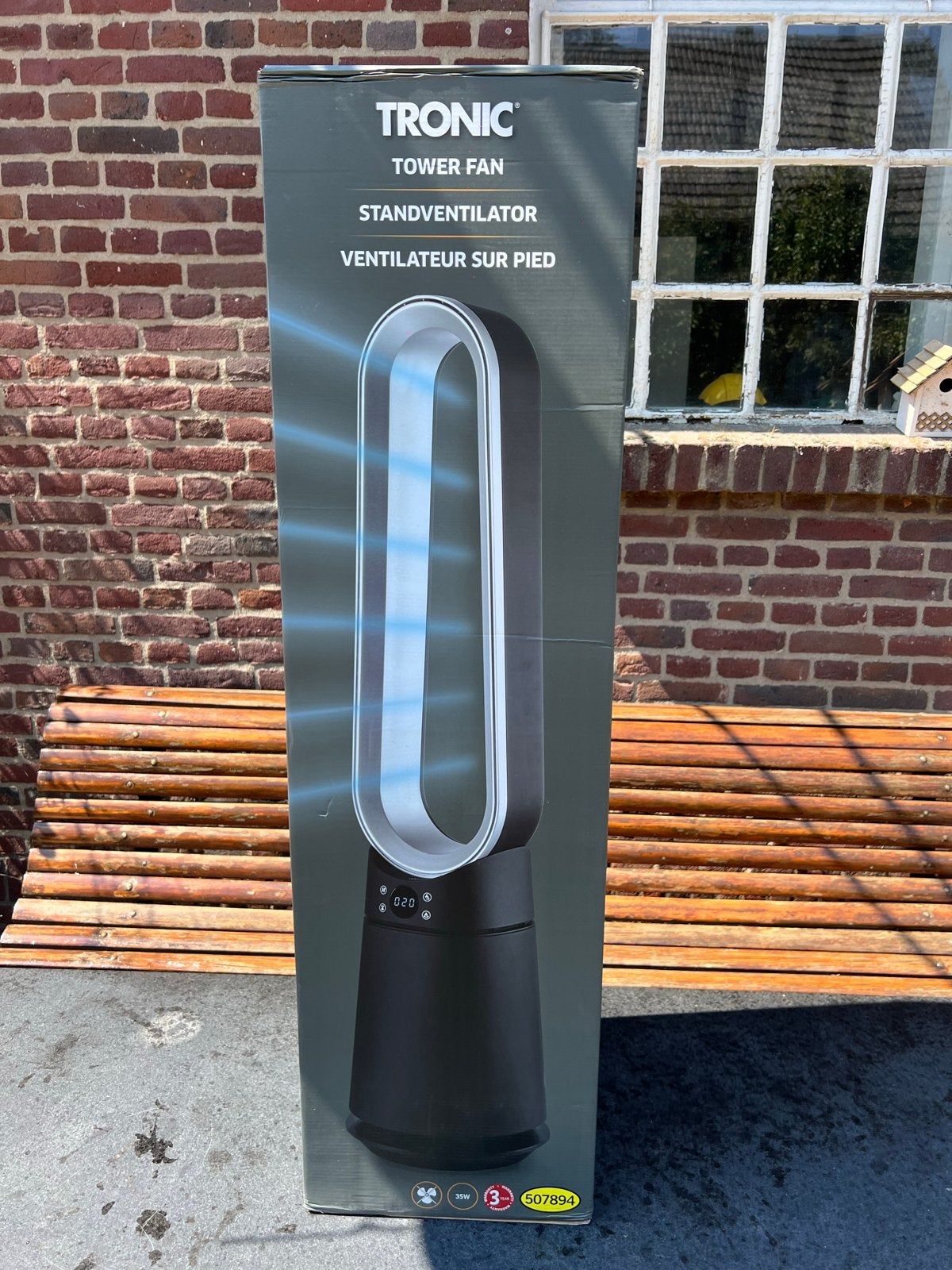 Tronic Torenventilator, Witgoed en Apparatuur, Ventilatoren, Nieuw, Torenventilator, Ventilator met afstandsbediening, Ophalen