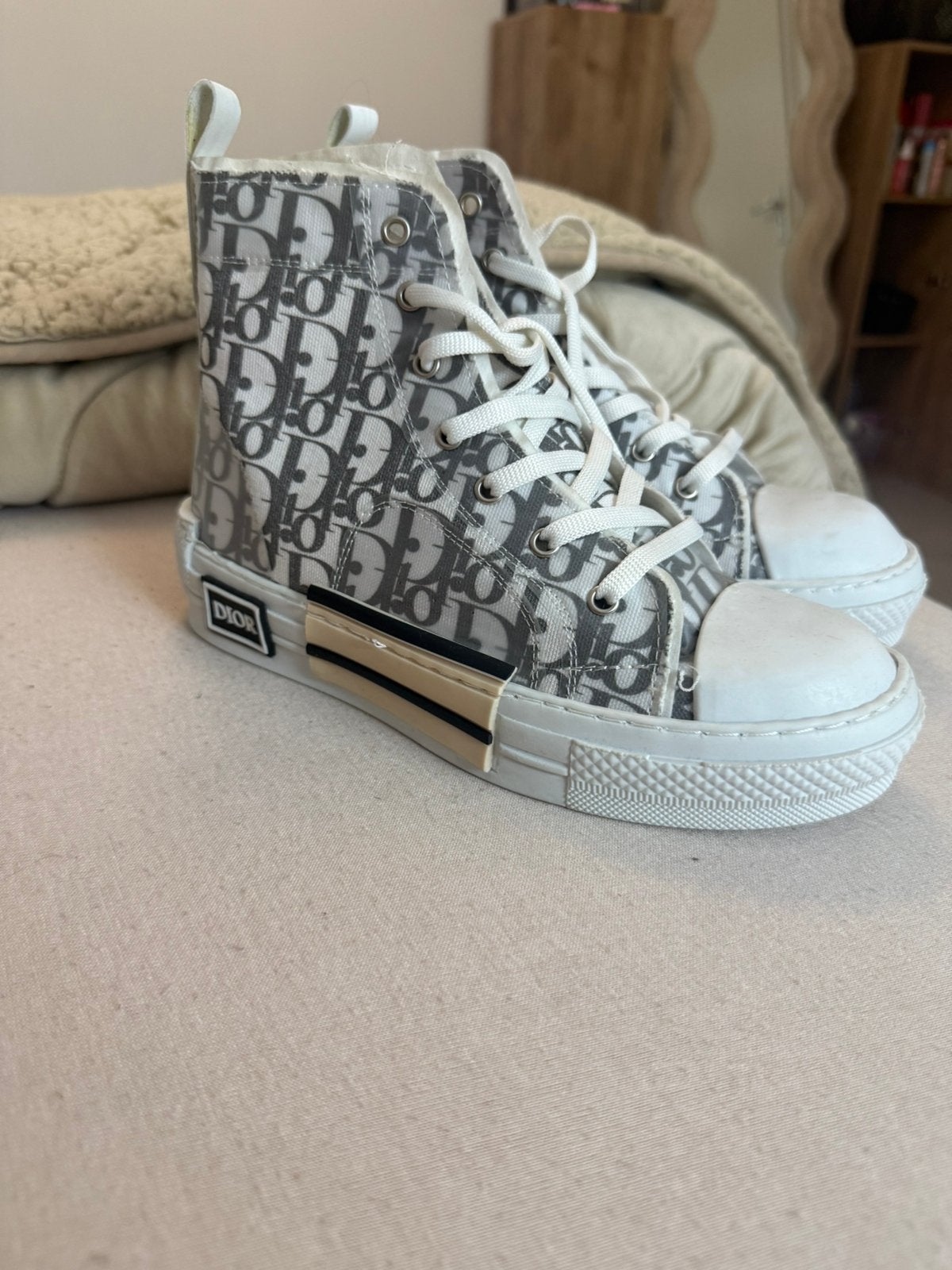 Dior schoenen, Verzenden, Zo goed als nieuw, Zwart, Sneakers of Gympen