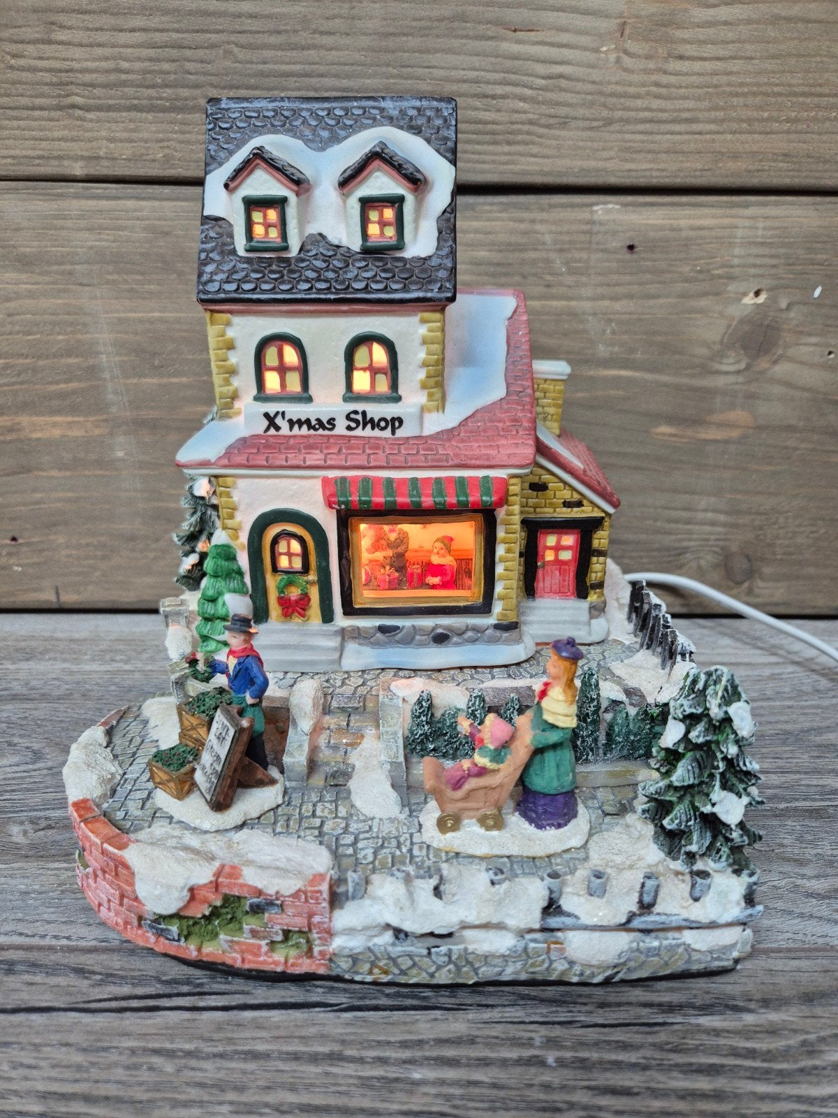 dickensville xmas shop originele doos kerstdorp kersthu, Diversen, Ophalen of Verzenden, Zo goed als nieuw