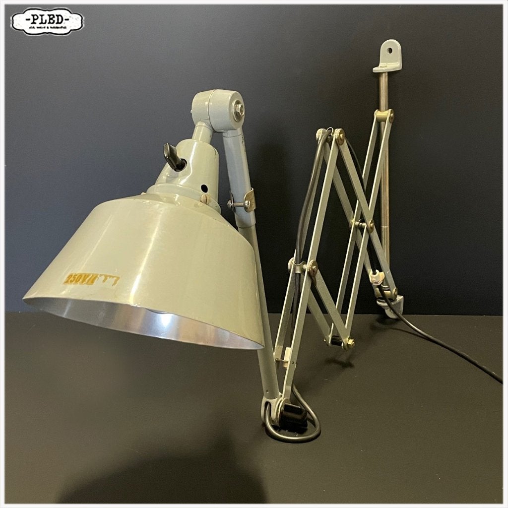 Midgard schaarlamp Model 1000-II, Curt Fischer, DDR, Antiek en Kunst, Ophalen of Verzenden